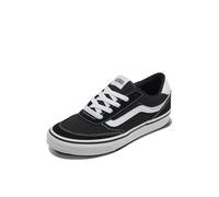 Vans Brooklyn LS, Zapatillas Mujer, Suede Canvas Black White 36.5 EU