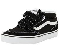 Vans Brooklyn Mid V, Negro/Blanco, 4