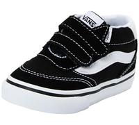 Vans Brooklyn Mid V, Zapatillas Unisex niños, Negro y Blanco, 23 EU