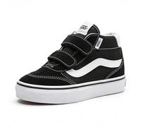 Vans Brooklyn Mid VSneaker Unisex para niños, Negro y Blanco, 8.5 UK Child