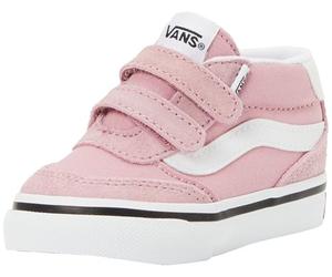 Vans Brooklyn Mid VSneaker Unisex para niños, Pink Dawn, 8 UK Child