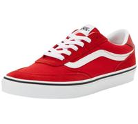 Vans Brooklyn Suede - Zapatillas Deportivas para Hombre, Color Negro y Blanco, 42 EU