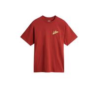 Vans Brush Script Loose Ss Red Ochre Talla: M | Camisetas con Decoración Impresa Outlet | Hombre | Marrón