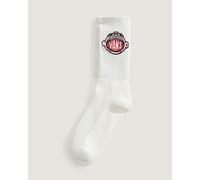 Vans - Calcetines altos Aldezo, Hombre, Blanco, Talla: L (42.5-47 )