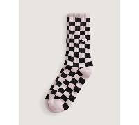 Vans - Calcetines altos Checkerboard (1 par), Hombre, Rosa, Talla: S (34.5-38 )