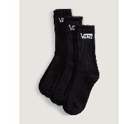 Vans - Calcetines altos Classic (3 pares), Negro, Talla: XL (48-51 )