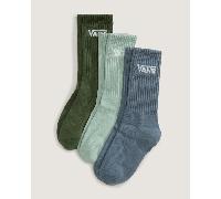 Vans - Calcetines altos Classic de niños (3 pares), Azul, Talla: XS (31-34)