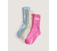 Vans - Calcetines altos Classic de niños, Rosa, Talla: XXS (27-30.5 )