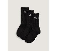 Vans - Calcetines altos de niños Classic (3 pares), Negro, Talla: XXS (27-30.5 )
