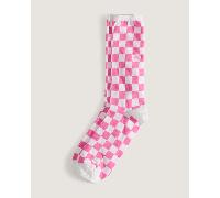 Vans - Calcetines altos Ticker (1 par), Hombre, Rosa, Talla: L (42.5-47 )