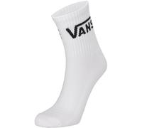 Vans - Calcetines de media caña (3 pares), Hombre, Blanco, Talla: 38.5-42