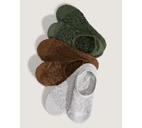 Vans - Calcetines Canoodle Fuego (3 pares), Hombre, Verde, Talla: M (38.5-42 )