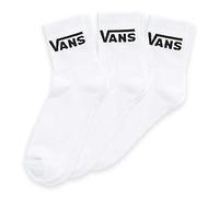 Vans | Calcetines clásicos para hombre, paquete de 3, Blanco, 9.5-13