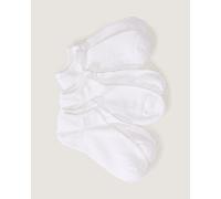 Vans - Calcetines Classic Kick (3 pares), Hombre, Blanco, Talla: L (42.5-47 )