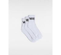 Vans Calcetines Blancos Classic Media Caña Tres Pares