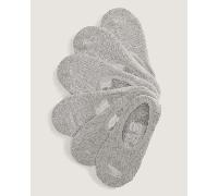 Vans - Calcetines invisibles Classic (3 pares), Hombre, Gris, Talla: L (42.5-47 )