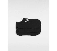 Vans - Calcetines invisibles de niños Kick (3 pares), Negro, Talla: 26.5-31