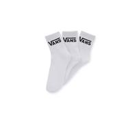 Vans Calcetines Unisex Classic Half (3Paquetes) - WHT (Blanco/Negro)