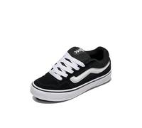 Vans Women's Caldrone Sneaker, Negro y Blanco, 39 EU