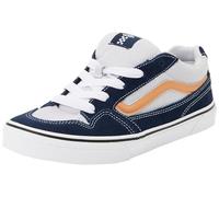 Vans Caldrone - Tenis Unisex para niños, Azul/Multicolor, 36.5 EU