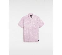 Vans - Camisa Camp Loose Collar Woven de Vans, Hombre, Lila, Talla: M