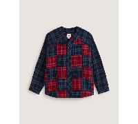 Vans - Camisa de franela OTW Blocked, Hombre, Azul, Talla: L