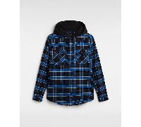 Vans - Camisa tejida de manga larga con capucha Parkway, Hombre, Negro, Talla: XS