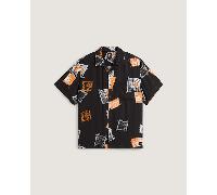 Vans - Camisa tejida Dillon, Hombre, Negro, Talla: XXL