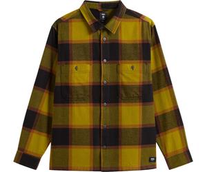Vans - Camisas - Larkspur Plaid Flannel Burnt Gold/Black de Algodón - Talla M - Amarillo Amarillo M
