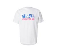 VANS Camiseta 'Art Skool' azul / rosa / blanco L azul / rosa / blanco