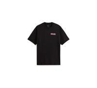 Vans - Camiseta de corte holgado Barb Plate, Hombre, Negro, Talla: XXL