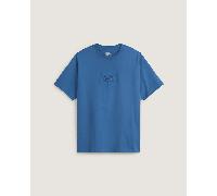 Vans - Camiseta Blocked Box, Hombre, Azul, Talla: M