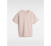 Vans - Camiseta Brush Script, Hombre, Rosa, Talla: XXL