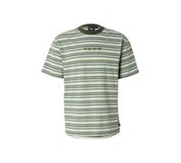 VANS Camiseta 'Cameron' crema / azul claro / oliva / naranja M crema / azul claro / oliva / naranja