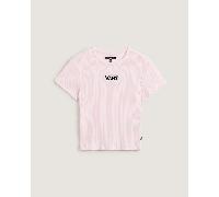 VANS Camiseta 'Cameron' rosa pastel / negro XL rosa pastel / negro