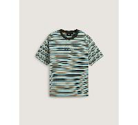 Vans - Camiseta Cameron Stripe, Hombre, Azul, Talla: XL