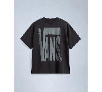 Vans - Camiseta cepillada con logo Act Of Disagreement, Hombre, Negro, Talla: L