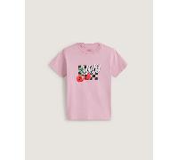 Vans - Camiseta Checker Cherries de niños (8-14 años), Rosa, Talla: 2-3A