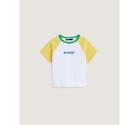 Vans - Camiseta Clare Baby, Mujer, Amarillo, Talla: XXS