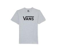 Vans Camiseta clásica Drop V SS Crew para Hombre, Color Jaspeado atlético, Talla XXL, Gris, XXL