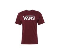 VANS Camiseta 'Classic' merlot / blanco S merlot / blanco
