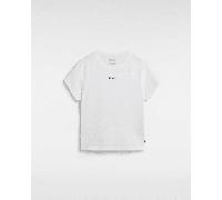 Vans - Camiseta corta Basic, Mujer, Blanco, Talla: L