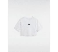 Vans - Camiseta corta Flying V, Mujer, Blanco, Talla: XL