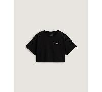 Vans - Camiseta corta Salton, Mujer, Negro, Talla: XS