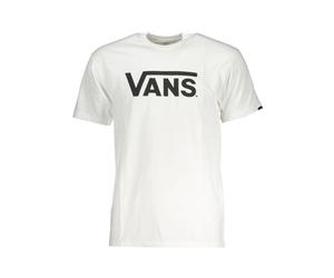 Vans - Camiseta de Algodón Blanca Hombre Clásica - Tops - Hombre - Blanco - L -