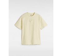 Vans - Camiseta de corte holgado Blocked Box, Hombre, Beis, Talla: S