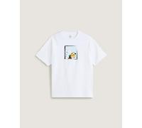 Vans - Camiseta de corte holgado Commitment 4 Dummies, Hombre, Blanco, Talla: M