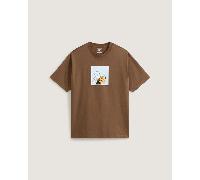 Vans - Camiseta de corte holgado Commitment 4 Dummies, Hombre, Marrón, Talla: L
