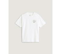 Vans - Camiseta de corte holgado World Tour, Hombre, Blanco, Talla: XXL