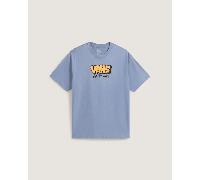 Vans - Camiseta de corte holgado y manga corta Vans Graff, Hombre, Azul, Talla: L
